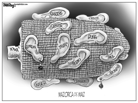 CAUCUS EN IOWA by Bill Day