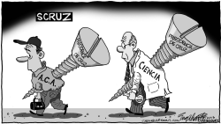 TED CRUZ GANA by Bob Englehart