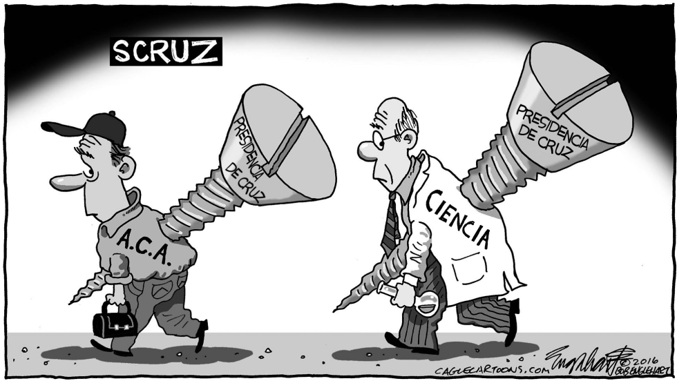  TED CRUZ GANA by Bob Englehart