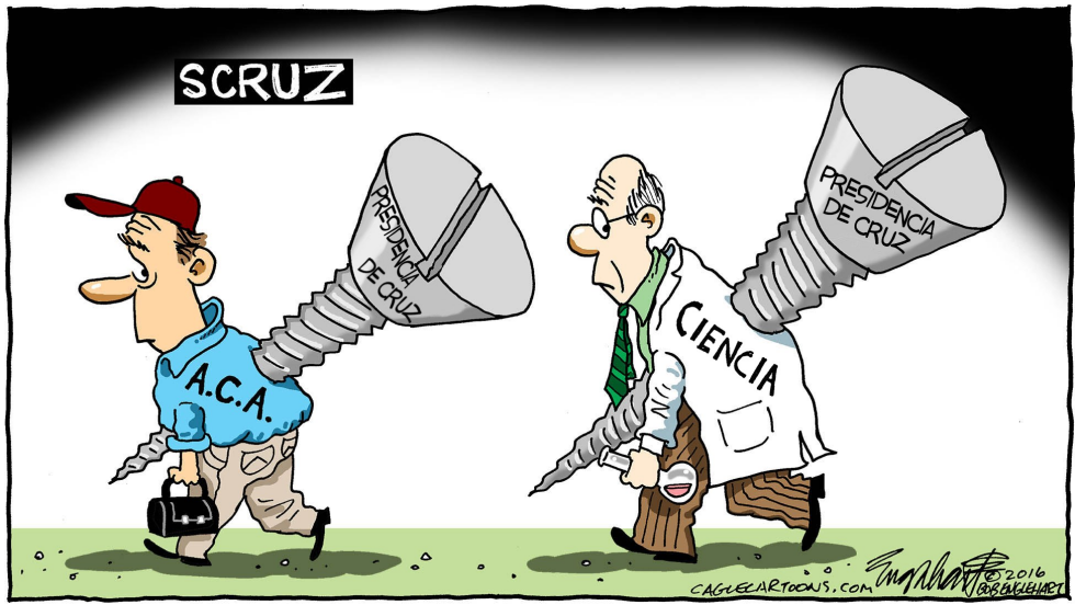  TED CRUZ GANA  by Bob Englehart