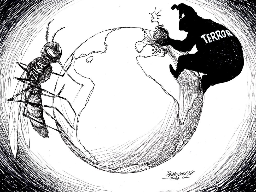  GLOBAL ZIKA VIRUS AND ISIS by Petar Pismestrovic