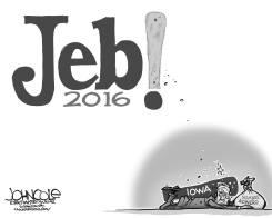 JEB Y IOWA by John Cole