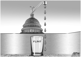 CONGRESS SHELVES AID PACKAGE FOR FLINT MICHIGAN by RJ Matson