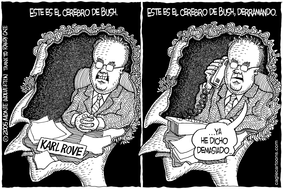  ESTE ES EL CEREBRO DE BUSH by Wolverton