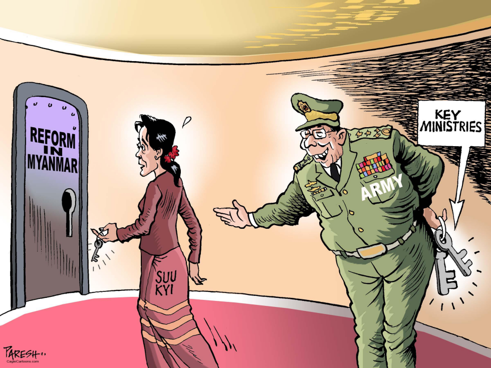  SUU KYI’S POWER by Paresh Nath