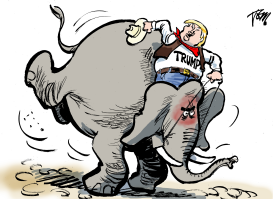 TRUMP AND GOP by Tom Janssen