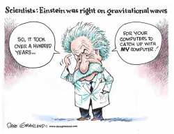 EINSTEIN WAS RIGHT by Dave Granlund