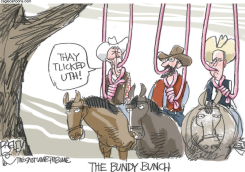 THE BUNDY BUNCH by Pat Bagley