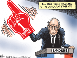 FINGER WAGGING by Kevin Siers