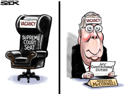 MCCONNELL OBSTRUCTS by Steve Sack