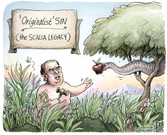 SCALIA LEGACY by Adam Zyglis