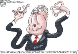 GOP GUMBY by Pat Bagley