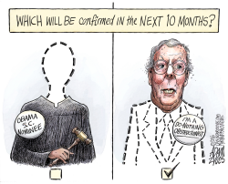 MITCH MCCONNELL by Adam Zyglis