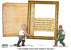 SENATOR MCCONNELL REFRAMES THE CONSTITUTION by RJ Matson