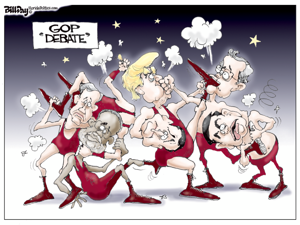  DEBATE DEL GOP  by Bill Day