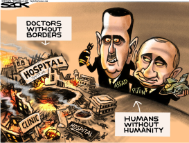 SYRIA SUFFERING by Steve Sack