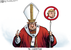 PAPAL POLITICS by Nate Beeler