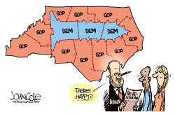 LOCAL NC  BERGER AND REDISTRICTING by John Cole