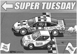 THE CLINTON SANDERS 500 by RJ Matson