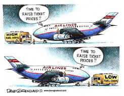 AIRFARE HIKES by Dave Granlund