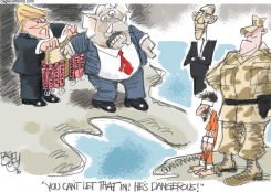 GUANTANAMO THREAT by Pat Bagley