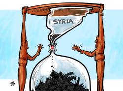 THE SYRIAN TRUCE by Emad Hajjaj