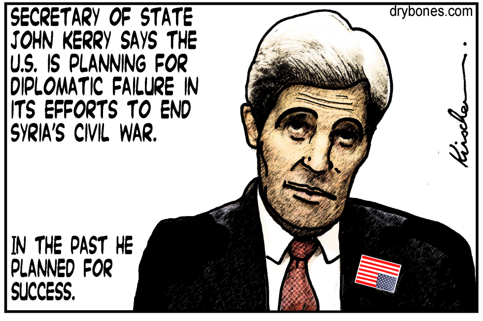  KERRY PLANS FOR FAILURE by Yaakov Kirschen