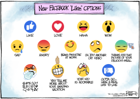 FACEBOOK LIKES by Nate Beeler