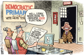 CARTER RIGGED DNC by Rick McKee