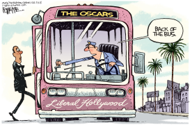 OSCARS BUS by Rick McKee