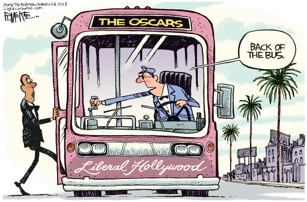  OSCARS BUS by Rick McKee