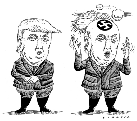 DONALD TRUMP by Osmani Simanca