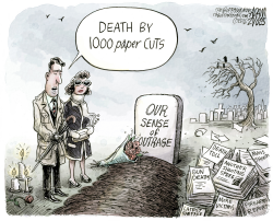 MASS SHOOTING APATHY by Adam Zyglis