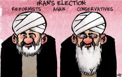 IRAN'S ELECTION by Kap