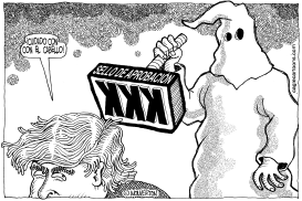 TRUMP Y EL KKK by Wolverton