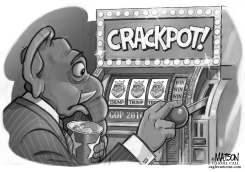 GOP HITS THE CRACKPOT WITH TRUMP by RJ Matson