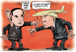 TRUMP Y RUBIO  by Daryl Cagle