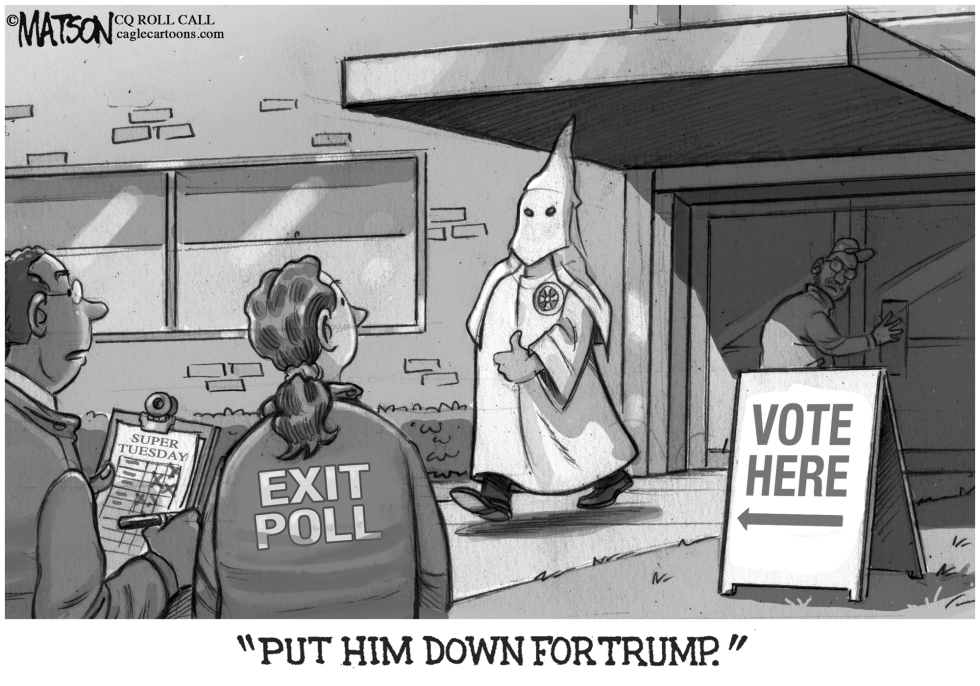  KKK VOTER FOR TRUMP by RJ Matson