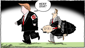 TRUMP AND CHRISTIE by Bob Englehart