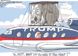 TRUMP'S ELEPHANT by Pat Bagley