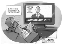 HOUSE OF CARDS PLOT TO STOP TRUMP by RJ Matson