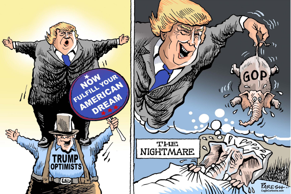  GOP NIGHTMARE by Paresh Nath