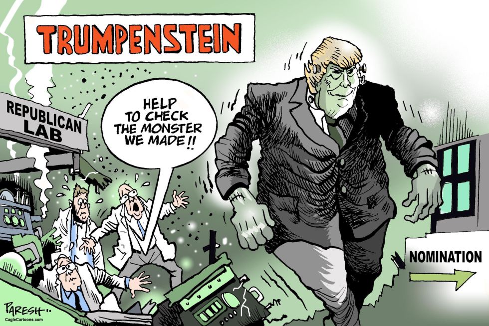  TRUMPENSTEIN by Paresh Nath