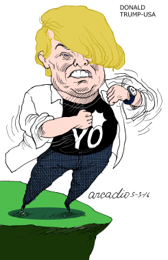 TRUMP EL ALFA by Arcadio Esquivel