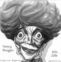 NANCY REAGAN by Taylor Jones