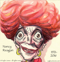 NANCY REAGAN  by Taylor Jones