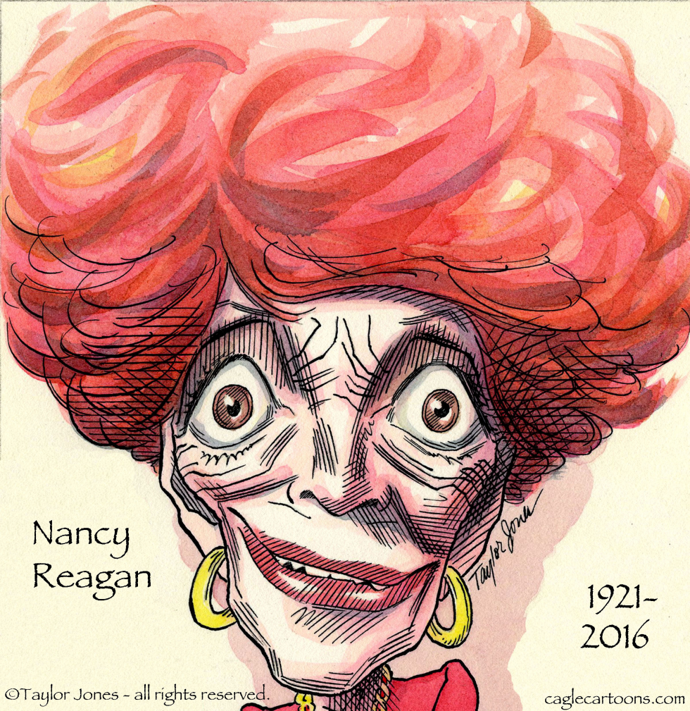  NANCY REAGAN  by Taylor Jones