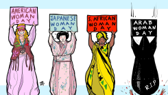 ARAB WOMAN DAY by Emad Hajjaj