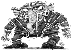 REPUBLICANOS DESTROZADOS by Daryl Cagle