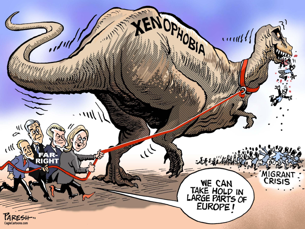  FAR-RIGHT AND XENOPHOBIA by Paresh Nath